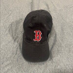 47 Brand Fenway Park Black Cap with Red Logo